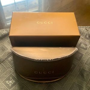 Gucci box and case